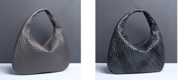 Woven women's bag dumpling bag 2023 new summer simple big brand shoulder bag autumn and winter European and American fashion casual bag