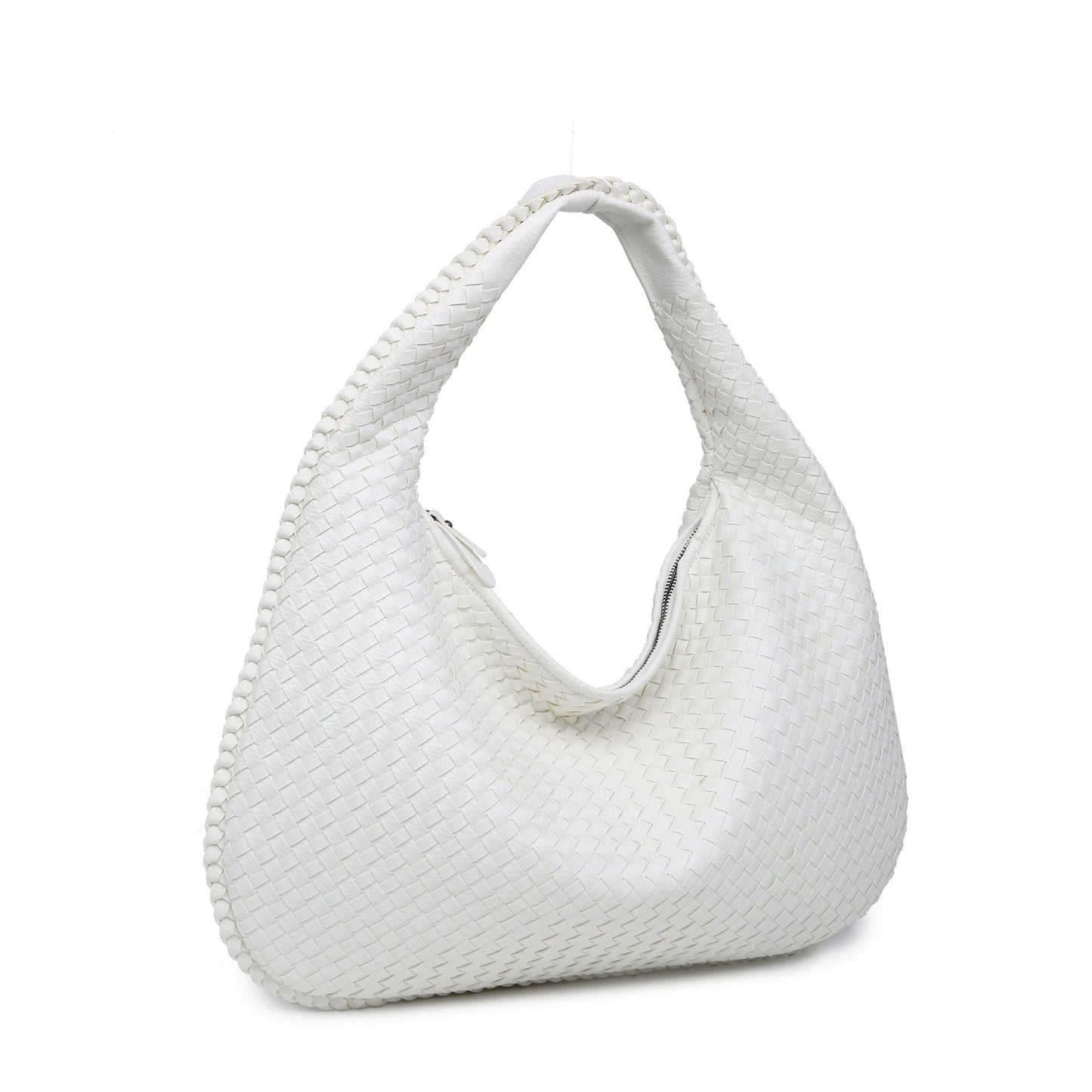 Woven women's bag dumpling bag 2023 new summer simple big brand shoulder bag autumn and winter European and American fashion casual bag